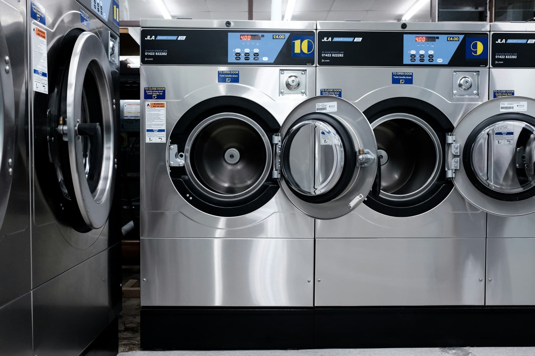 Laundry machines